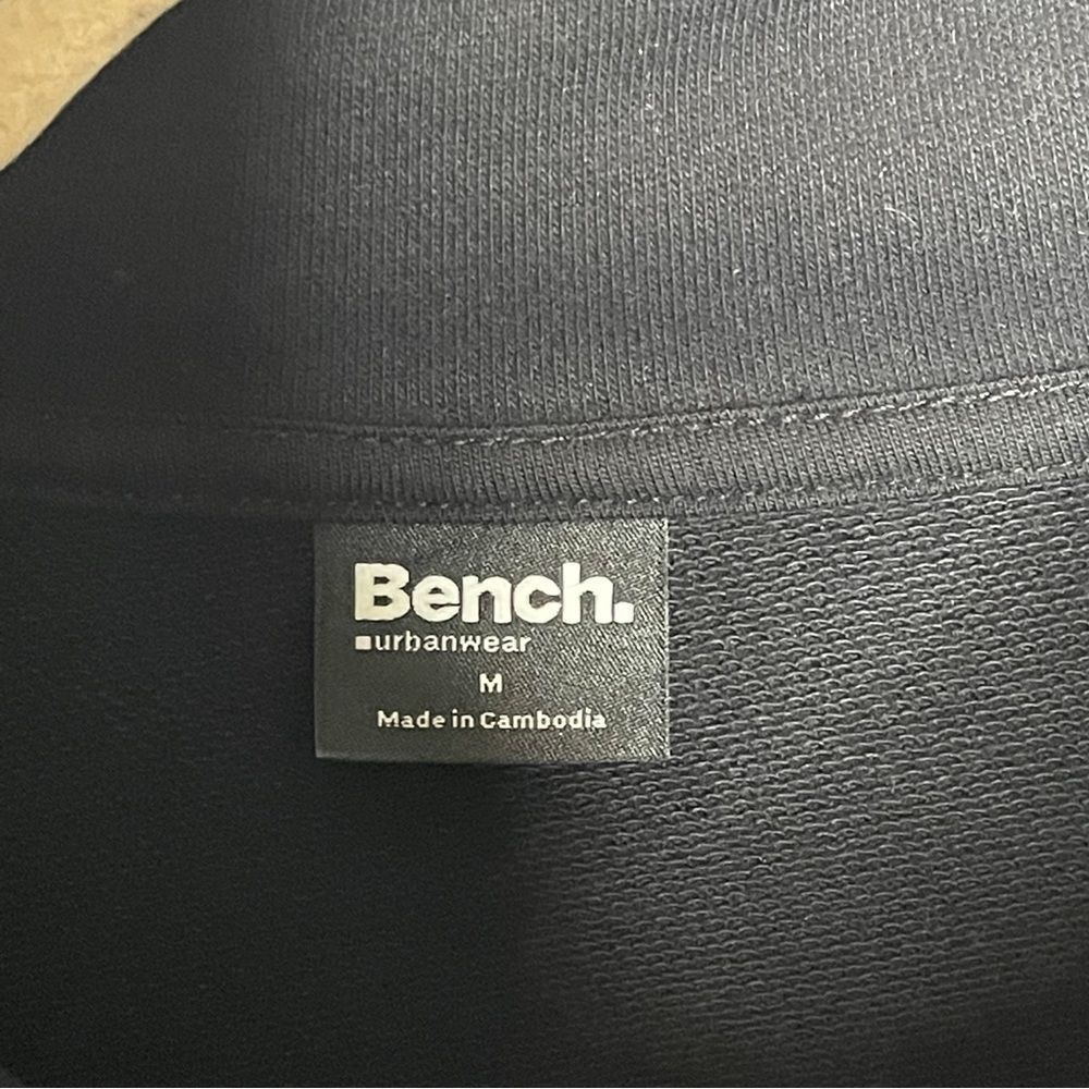 Bench Women's Black Fleece Full-Zip Jacket - Size Medium - Picture 3 of 6